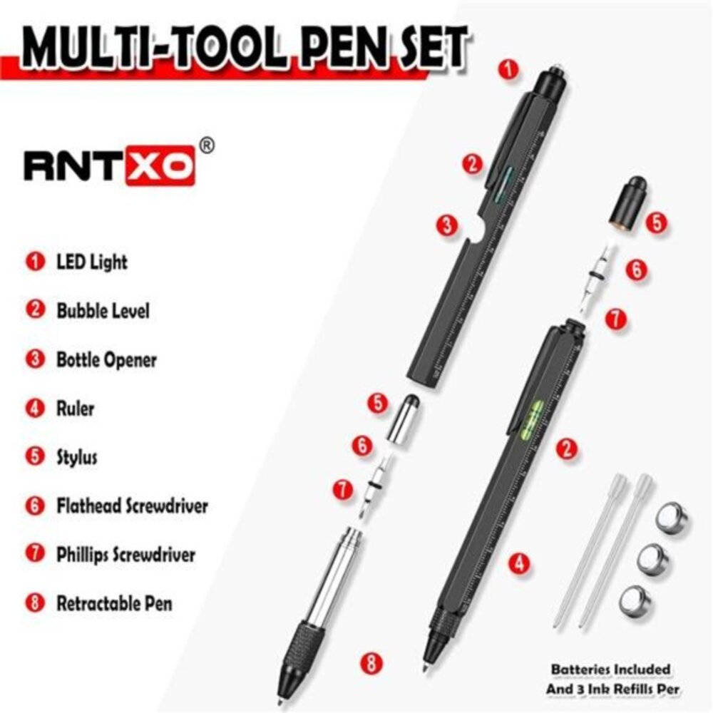 Gifts for Men Multitoo Pen Set Cool Gadgets Gifts for Dad from Daughter Son Wife